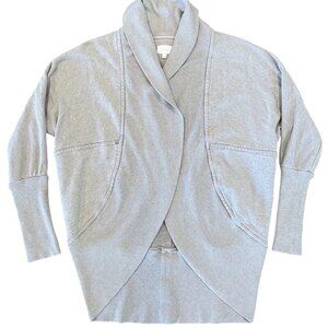 Wilfred Aritzia  Gray Studded Diderot Cocoon Cardigan Sweater Women’s Size M